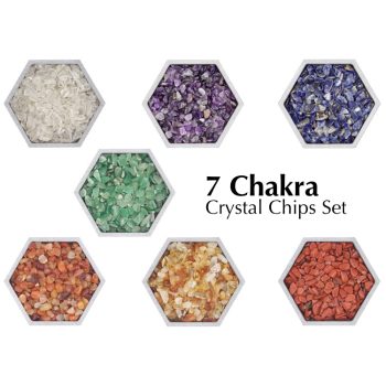 7 Chakra Crystal Chips Set