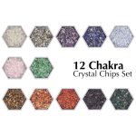 12 Chakra Crystal Chips Set