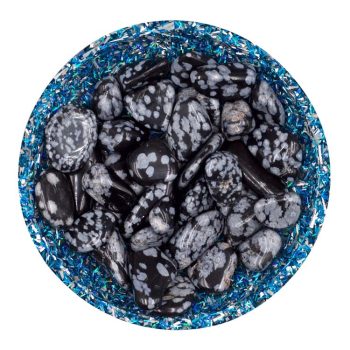 Snowflake Obsidian Crystal Chips - Size XS