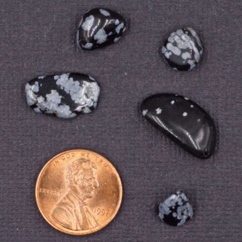 Snowflake Obsidian Crystal Chips - Size XS