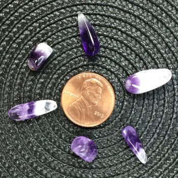 Amethyst (Dogtooth) Mini Crystal Chips - Size 2
