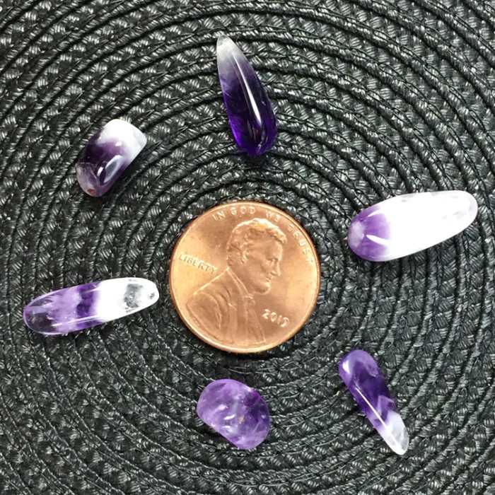 Amethyst (Dogtooth) Mini Crystal Chips - Size 2