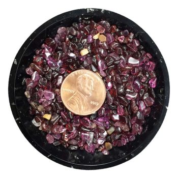 Rhodolite Garnet Tiny Crystal Chips - Size 0