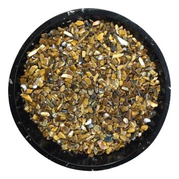 Gold Tiger Eye Tiny Crystal Chips - Size 00