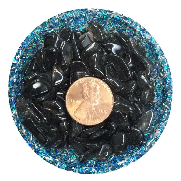 Apache Tears Tiny Crystal Chips - Size L1