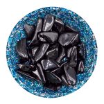 Black Tourmaline Crystal Chips - Size XS