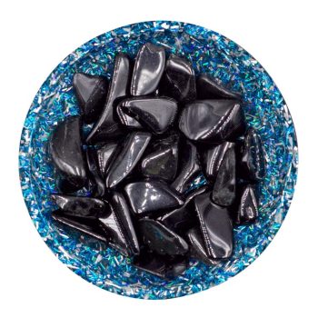 Black Tourmaline Crystal Chips - Size XS