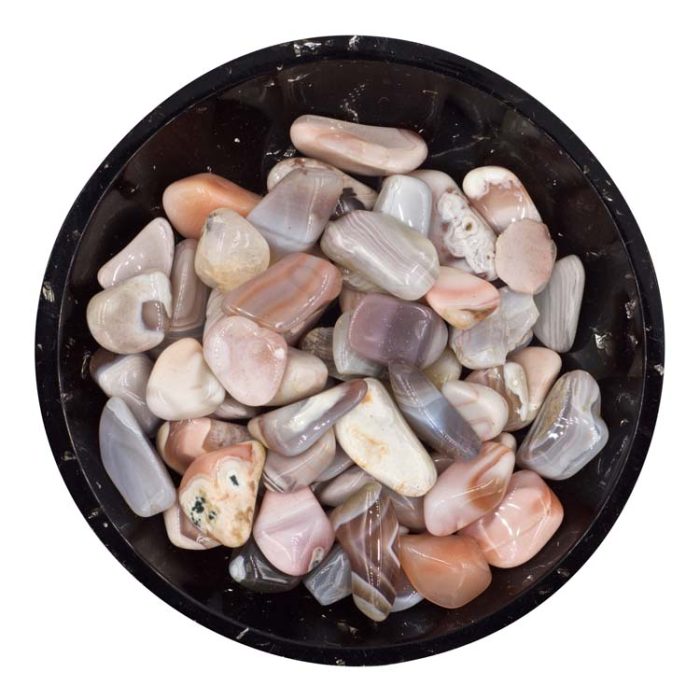 Botswana Agate (Pink) Mini Crystal Chips - Size 2