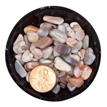Botswana Agate (Pink) Mini Crystal Chips - Size 2