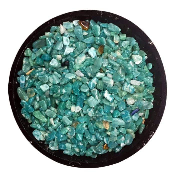 Amazonite (Russian) Tiny Crystal Chips – Size 0