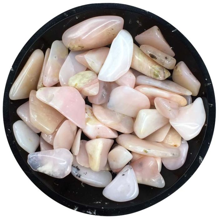 Pink Opal Crystal Chips – Size XS