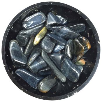 Blue Tiger Eye Crystal Chips – Size XS