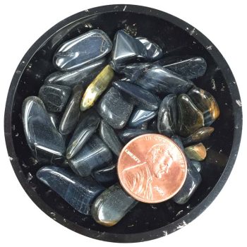 Blue Tiger Eye Crystal Chips – Size XS