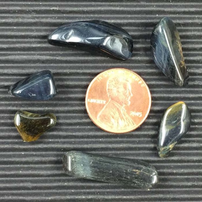 Blue Tiger Eye Crystal Chips – Size XS