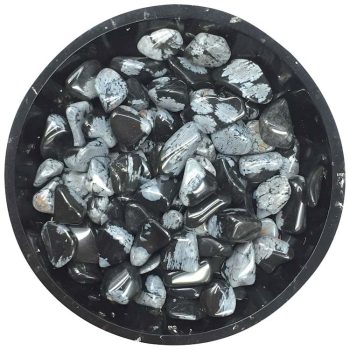 Snowflake Obsidian Mini Crystal Chips - Size 2