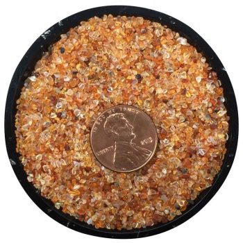 Carnelian Tiny Crystal Chips - Size 000