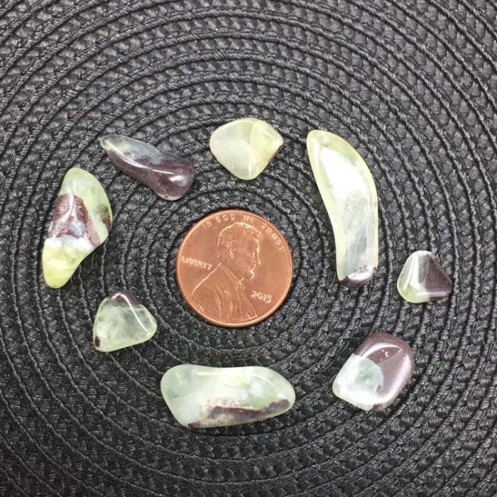 Prehnite Crystal Chips - Size XS