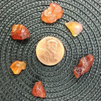 Carnelian Crystal Chips - Size XS