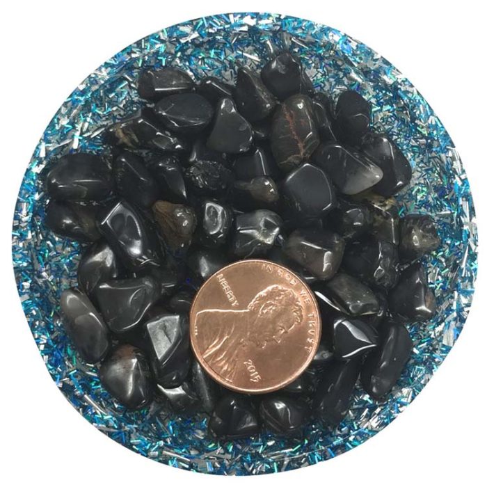 Black Onyx Mini Crystal Chips – Size 2
