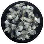 Tourmalinated Quartz Mini Crystal Chips - Size 2
