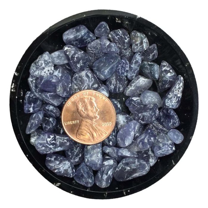 Iolite Mini Crystal Chips - Size 2