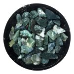 Moss Agate Crystal Chips - Various Sizes