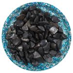 Black Tourmaline Crystal Chips - Size L1