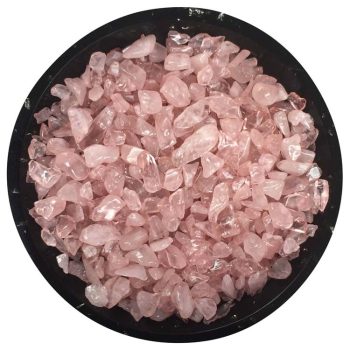 Rose Quartz Tiny Crystal Chips - Size 0