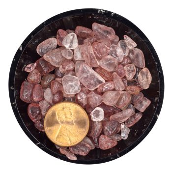 Strawberry Quartz Tiny Crystal Chips - Size L1