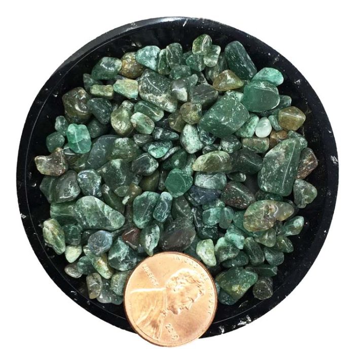 Emerald Tiny Crystal Chips - Size L1