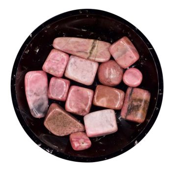 Rhodonite Crystal Chips - Various Sizes