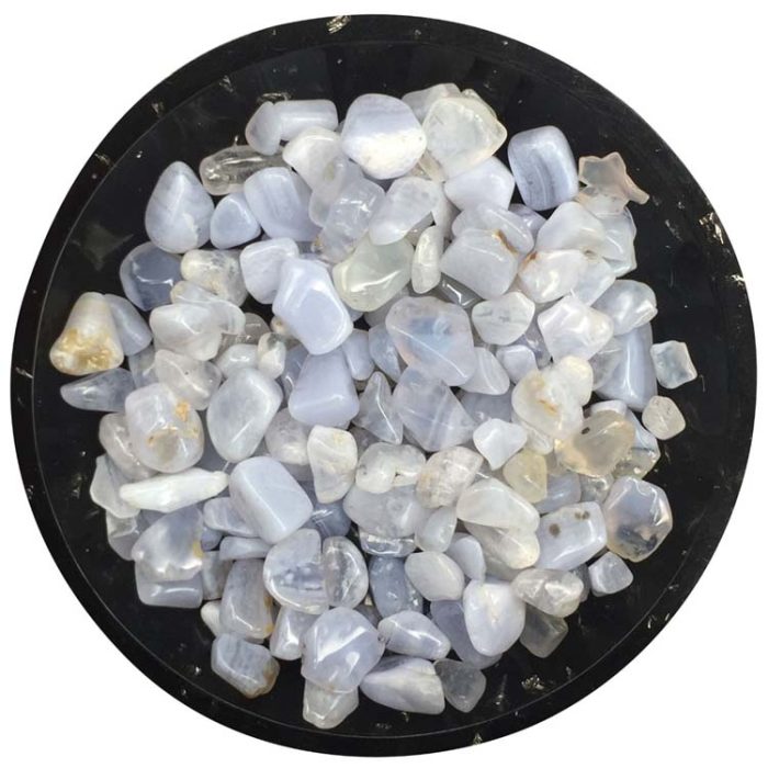 Blue Lace Agate Mini Crystal Chips - Size 2