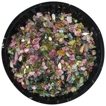 Rainbow Tourmaline Tiny Crystal Chips - Size 00