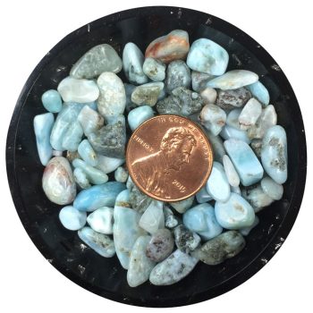 Larimar Crystal Chips - Various Sizes