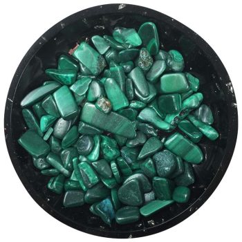 Malachite Mini Crystal Chips - Size 2