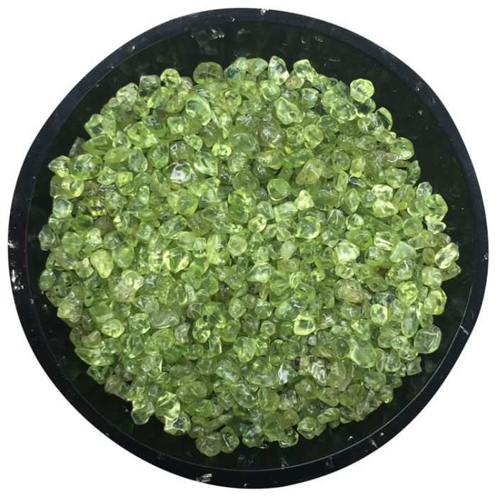 Peridot Grade A Tiny Crystal Chips – Size 0