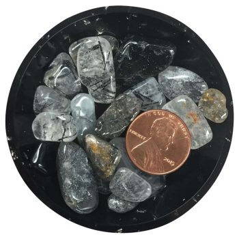 Rutilated Quartz Crystal Chips - Various Sizes
