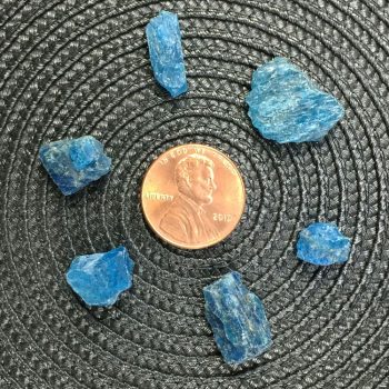 Apatite Rough Crystal Chips - Size XS