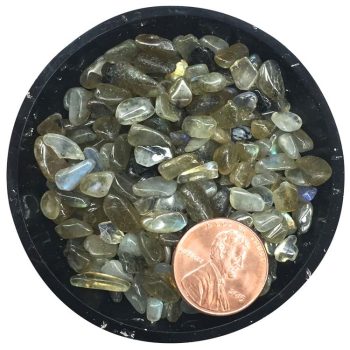 Labradorite Tiny Crystal Chips - Size S1