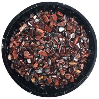 Red Tiger Eye Tiny Crystal Chips - Size 0