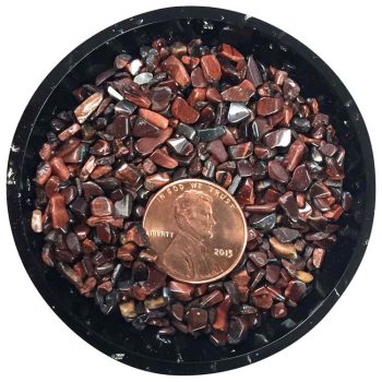 Red Tiger Eye Tiny Crystal Chips - Size 0