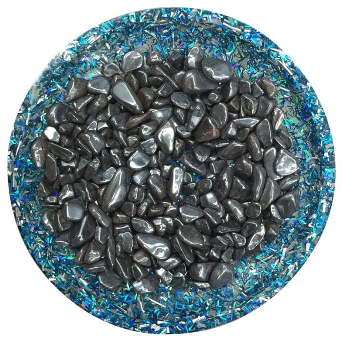 Hematite Tiny Crystal Chips - Size S1