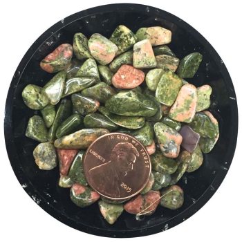 Unakite Mini Crystal Chips - Size 2