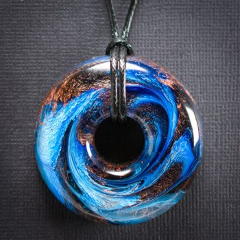 Indigo Nights Orgonite Pendant