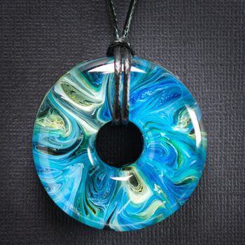 Starlight Blue Orgonite Pendant