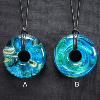 Starlight Blue Orgonite Pendant