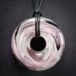 Silver Moon Orgonite Pendant