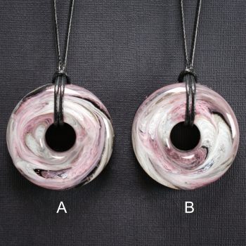 Silver Moon Orgonite Pendant