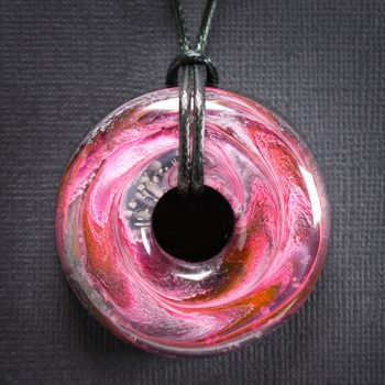 Pink Sparkle Orgonite Pendant