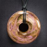 Lavender Field Orgonite Pendant
